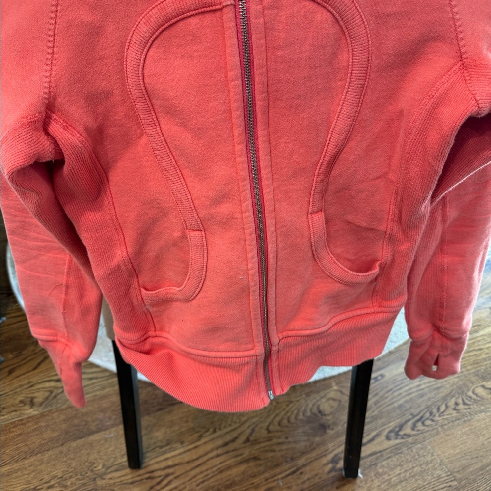 Lululemon Special Edition Coral Zip-Up Hoodie Size 4